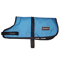 Light Blue Breathable Waterproof Dog Coat