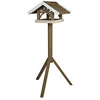 Natucket Wooden Bird Feeder & Stand